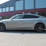 Audi A7 C7 Riviera RF5 Black Polished Dark Tint