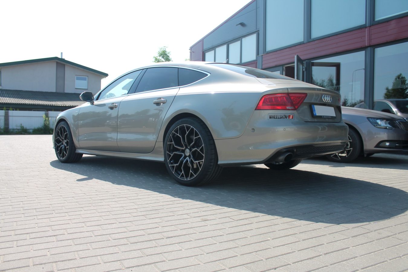Audi A7 C7 Riviera RF5 Black Polished Dark Tint