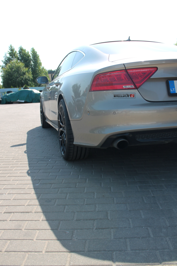 Audi A7 C7 Riviera RF5 Black Polished Dark Tint