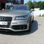 Audi A7 C7 Riviera RF5 Black Polished Dark Tint