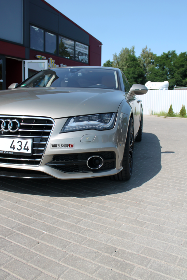 Audi A7 C7 Riviera RF5 Black Polished Dark Tint