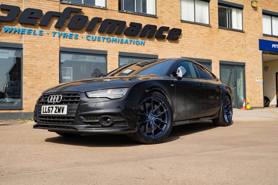 Audi A7 Riviera RF107 Aqua Brushed