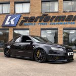 Bagged Audi RS4 B7 Riviera RF107