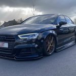 Audi S3 Saloon Riviera RF1 Matt Bronze GB Lip