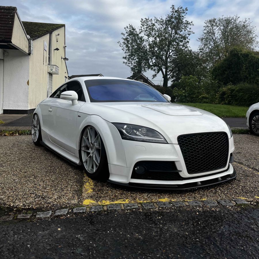 Audi TT MK2 8J Riviera RF106 Silver Polished