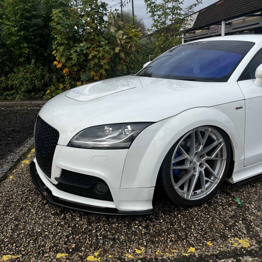 Audi TT MK2 8J Riviera RF106 Silver Polished