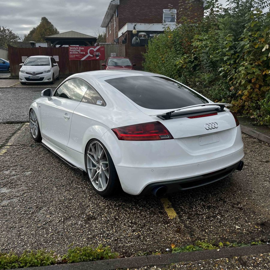 Audi TT MK2 8J Riviera RF106 Silver Polished