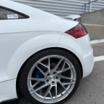 Audi TT MK2 8J Riviera RF106 Silver Polished