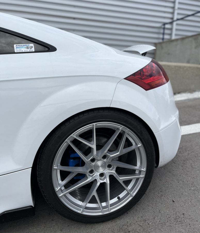 Audi TT MK2 8J Riviera RF106 Silver Polished