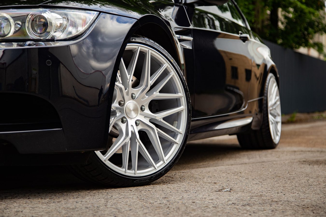 BMW M3 E92 Convertible Riviera RV130 Silver Polished