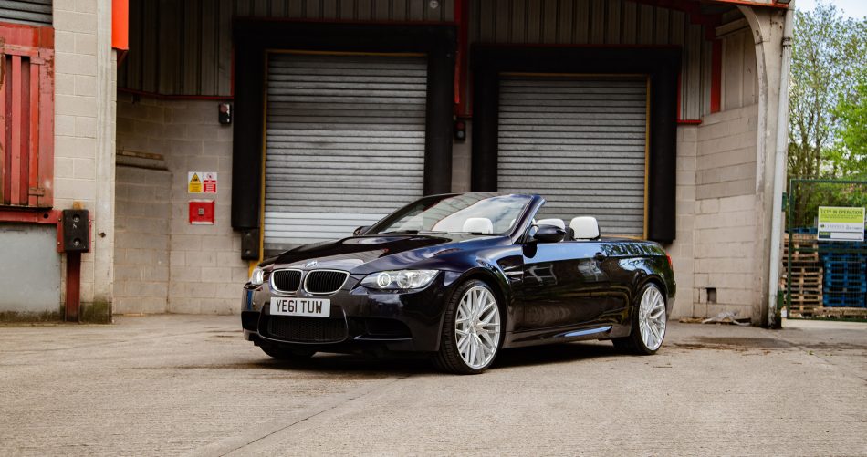 BMW M3 E92 Convertible Riviera RV130 Silver Polished