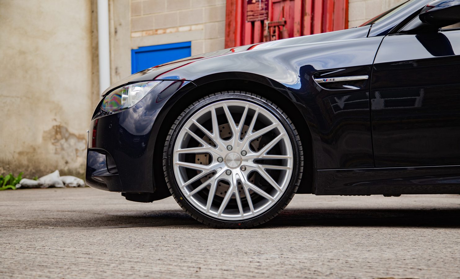 BMW M3 E92 Convertible Riviera RV130 Silver Polished