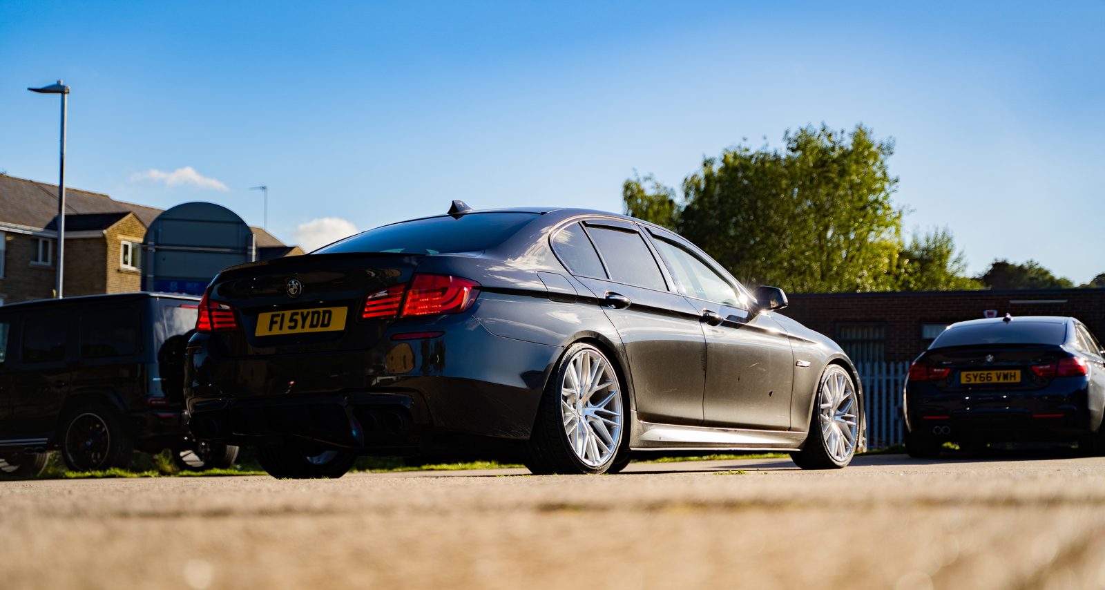 BMW M5 F10 Riviera RV130 Silver Polished