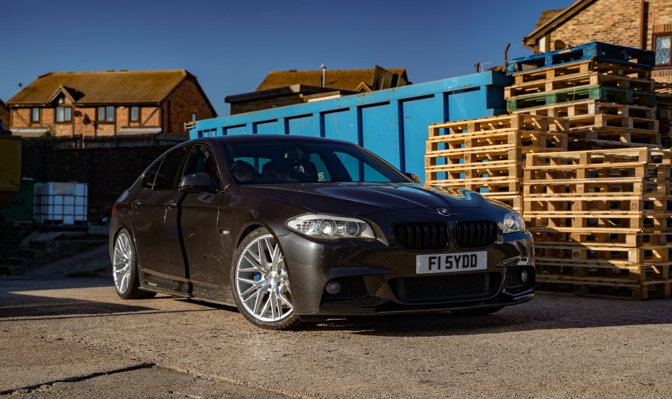 BMW M5 F10 Riviera RV130 Silver Polished