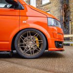 Bagged Volkswagen Transporter T5 Riviera RF2 Bronze