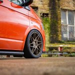 Bagged Volkswagen Transporter T5 Riviera RF2 Bronze