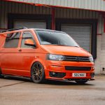 Bagged Volkswagen Transporter T5 Riviera RF2 Bronze
