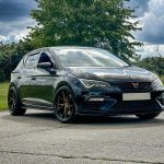 Cupra Leon 19x9_5 ET45 + 12mm spacers Riviera RF1 Matt Bronze