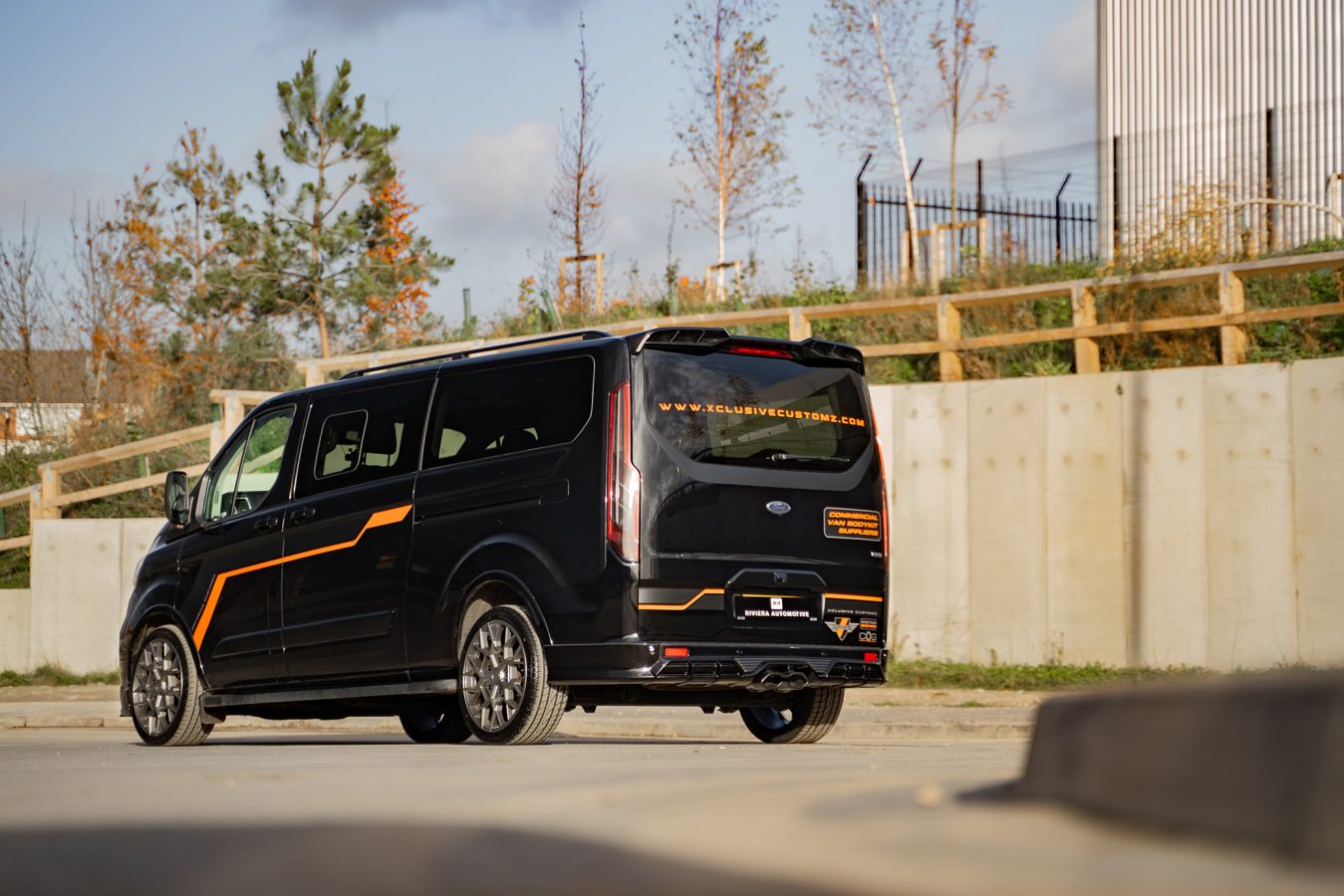 Ford Transit Custom Riviera RTX Gloss Gunmetal