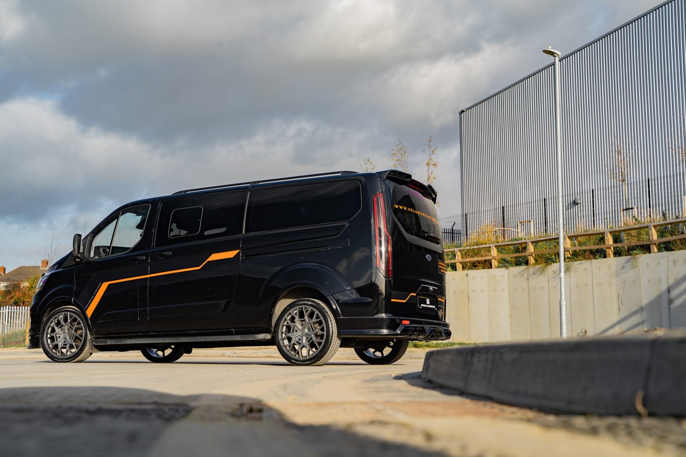 Ford Transit Custom Riviera RTX Gloss Gunmetal
