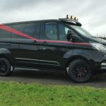 Ford Transit Custom with 18x8 Riviera RTZ