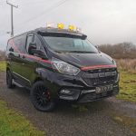 Ford Transit Custom with 18x8 Riviera RTZ