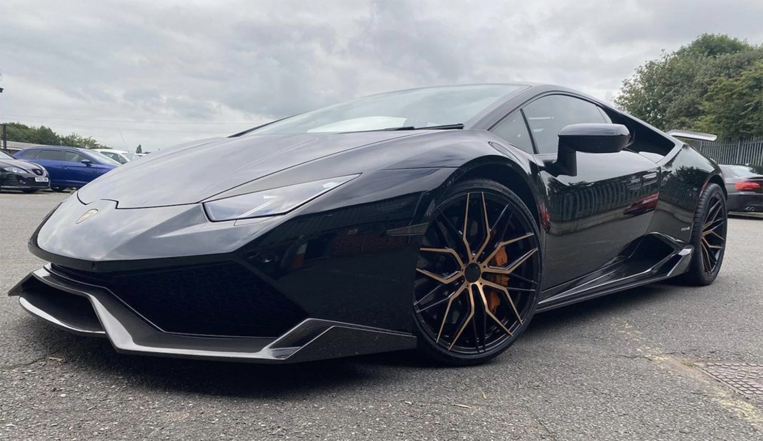 Lamborghini Huracan Riviera RF101 Black Polished