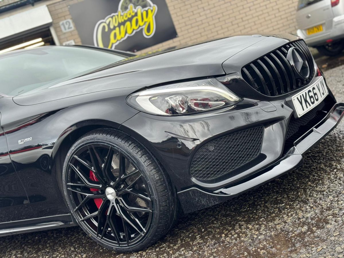 Mercedes C43 Riviera RF101 Gloss Black Deep Concave