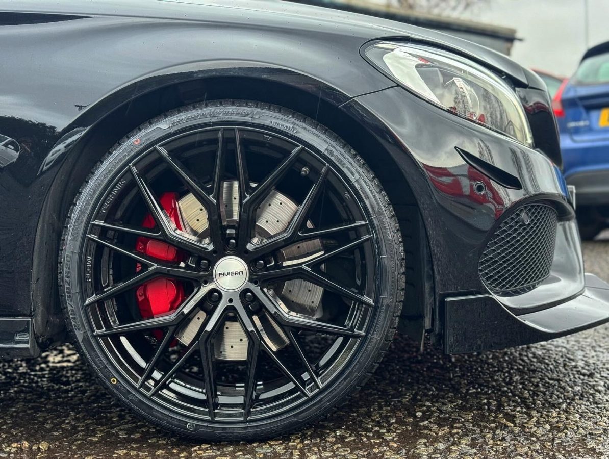 Mercedes C43 Riviera RF101 Gloss Black Deep Concave