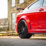 Mercedese C63 W204 Riviera RF107 Black Polished Dark Tint