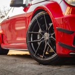 Mercedese C63 W204 Riviera RF107 Black Polished Dark Tint