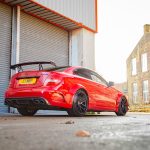 Mercedese C63 W204 Riviera RF107 Black Polished Dark Tint