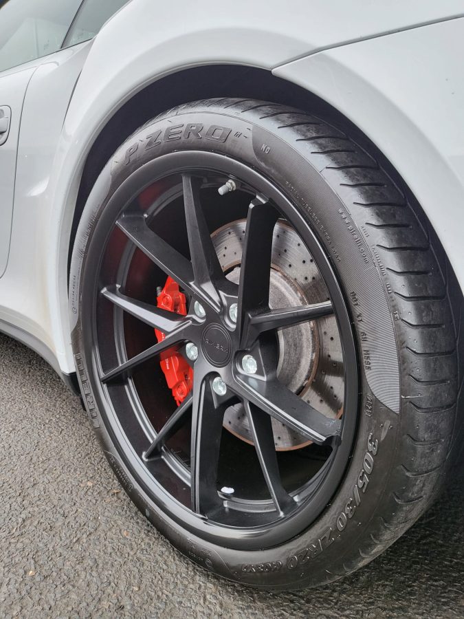 Porsche 911 Turbo PDK Convertible Riviera RF1 Matt Black