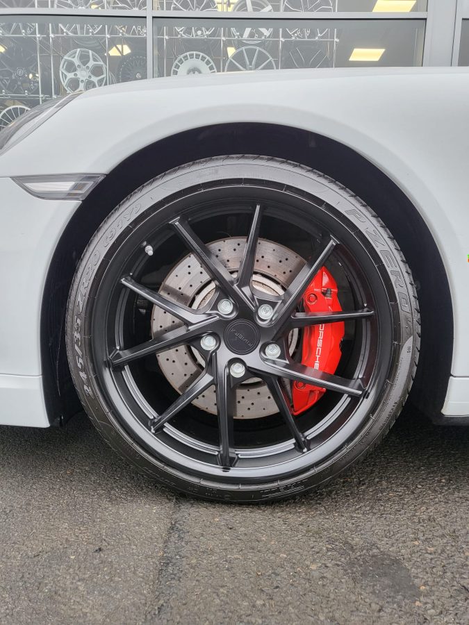 Porsche 911 Turbo PDK Convertible Riviera RF1 Matt Black