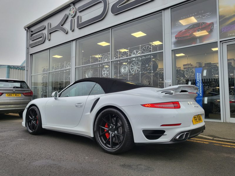 Porsche 911 Turbo PDK Convertible Riviera RF1 Matt Black