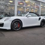Porsche 911 Turbo PDK Convertible Riviera RF1 Matt Black