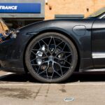 Porsche Taycan Turbo Riviera RF108 Black Polished Dark Tint