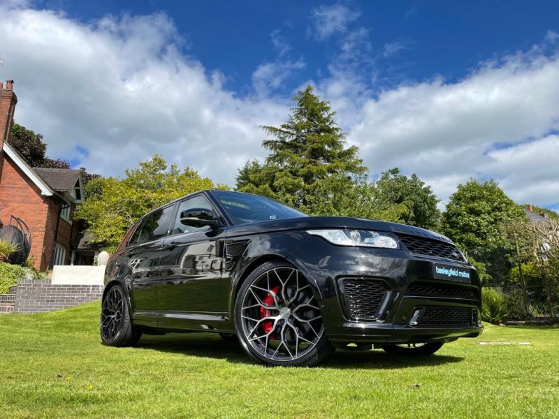 Range Rover Sport Riviera RF108 Black Polished Dark Tint