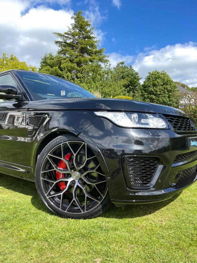 Range Rover Sport Riviera RF108 Black Polished Dark Tint