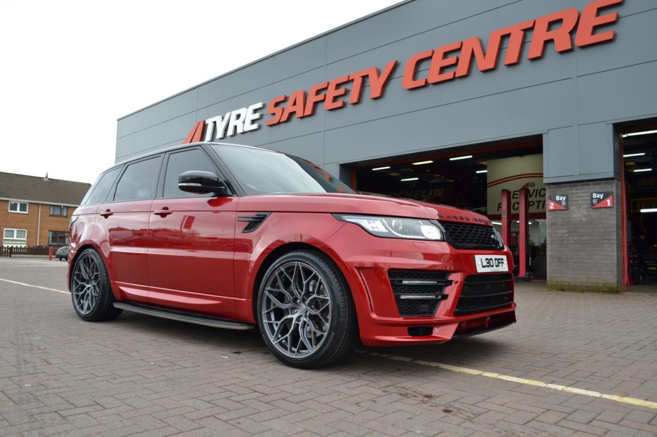 Range Rover Sport Riviera RF108 Carbon Grigio