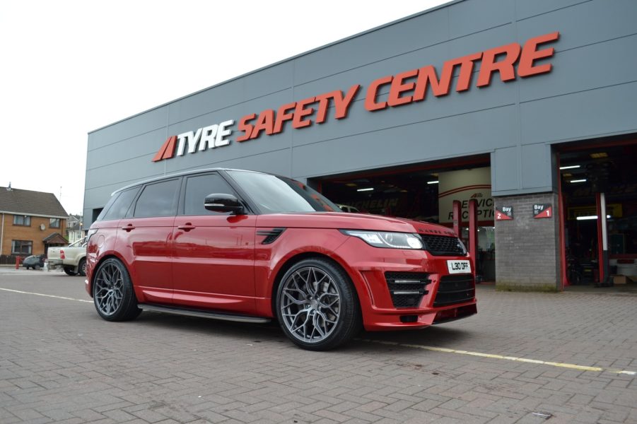 Range Rover Sport Riviera RF108 Carbon Grigio
