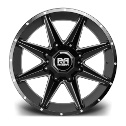 Riviera RX200 Black Milled Edge Face