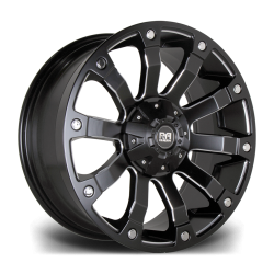 Riviera RX500 Satin Black Milled Angle