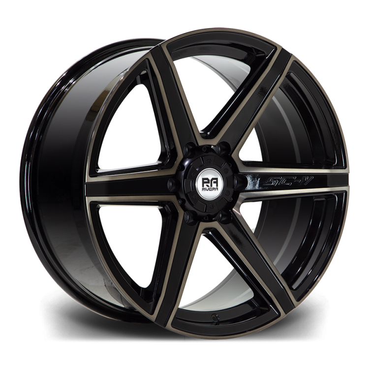 Riviera RX800 Gloss Black Bronze Tint Angle