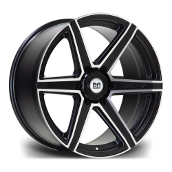 Riviera RX800 Satin Black Polished Angle