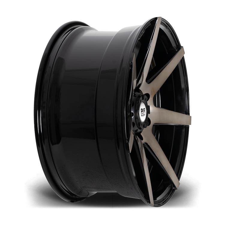 Riviera RX950 Black Polished Dark Tint Concave