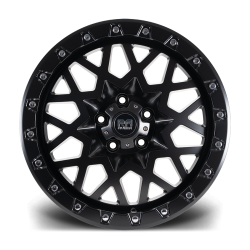 Riviera RXS1 Matt Black Chrome Rivets Face