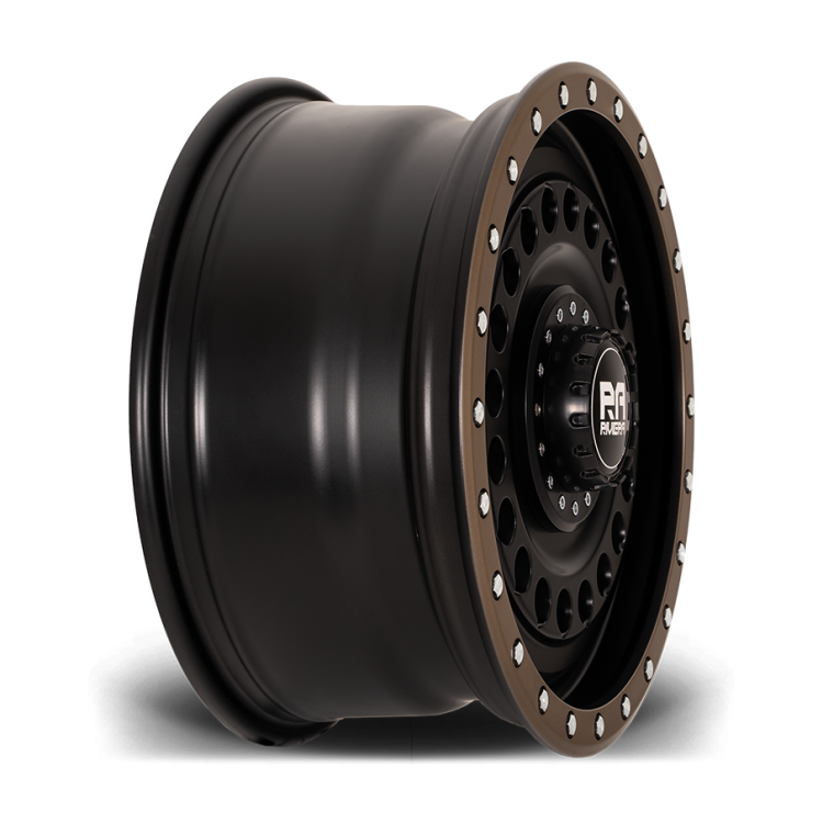 Riviera RXS3 Matt Black Bronze Edge Concave