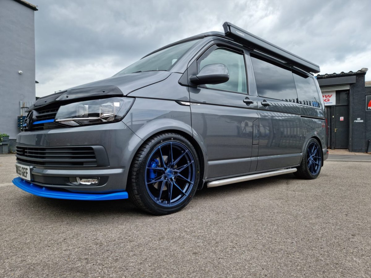 VW Transporter Riviera RF107 Aqua Brushed