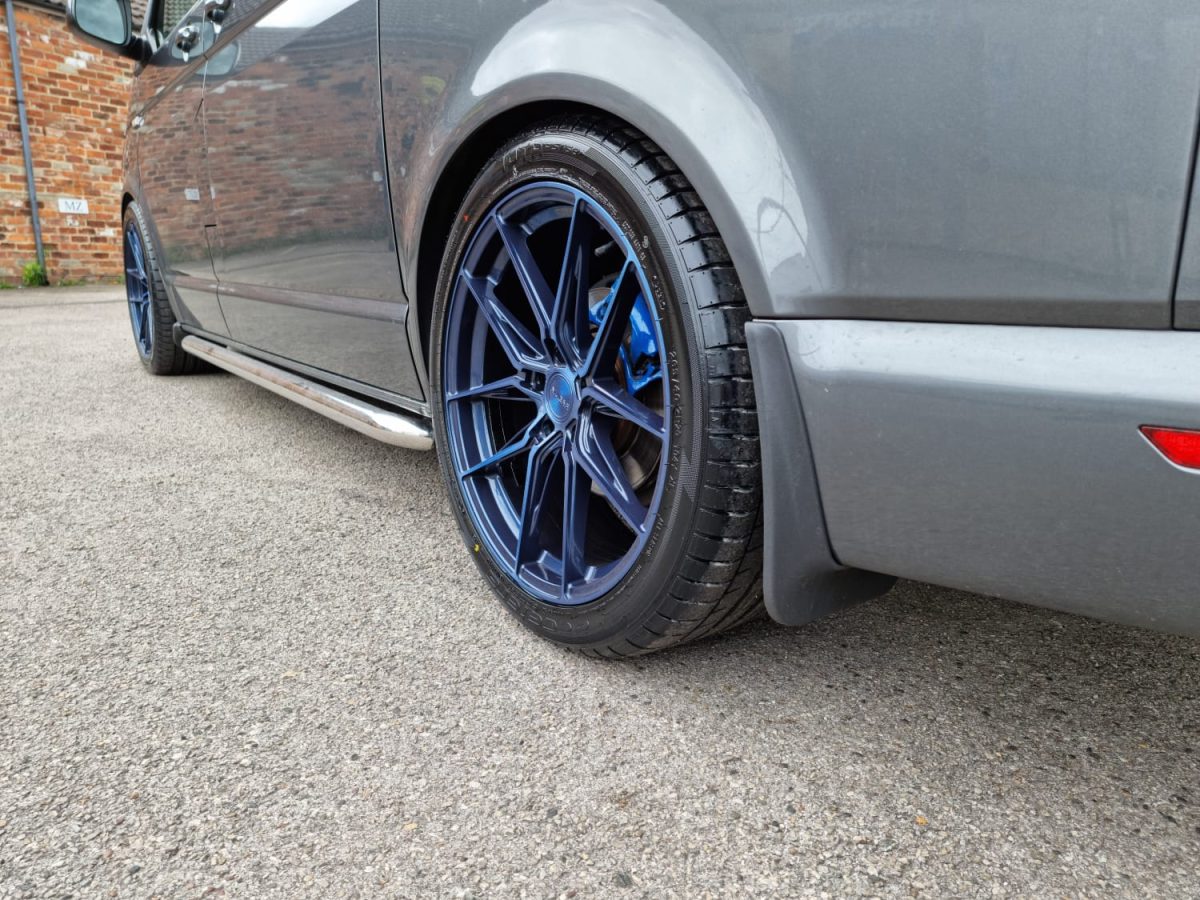 VW Transporter Riviera RF107 Aqua Brushed